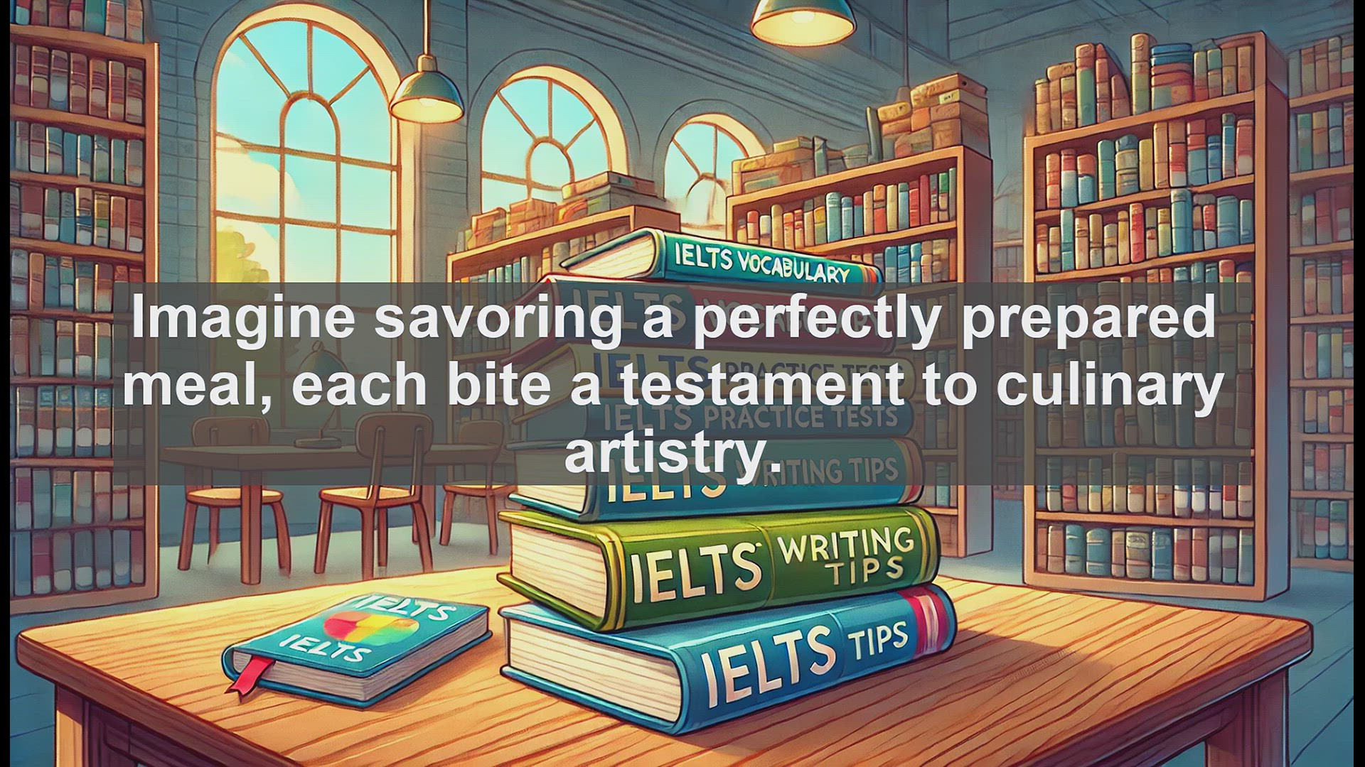 'Video thumbnail for 2000 Must Know IELTS 9.0 Vocabulary - Epicurean: The Art of Pleasure in Food and Life'