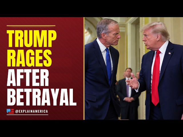 Video thumbnail for BACKSTABBED! - Thune Betrays Trump With One Sick Move