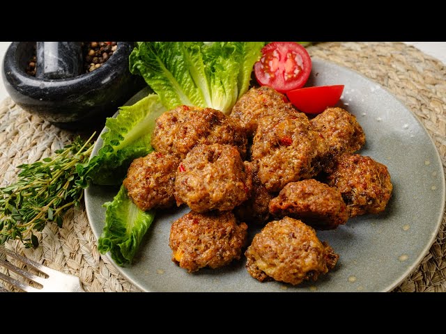Video thumbnail for Pimento Sausage Balls | Easier Eats
