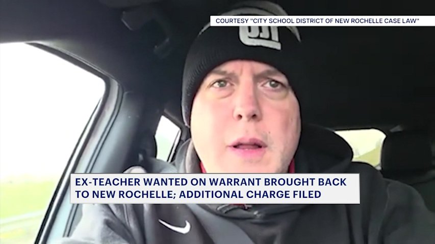 Video thumbnail for Former New Rochelle teacher accused of threatening superintendent extradited from Louisiana