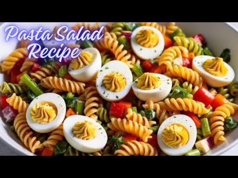 'Video thumbnail for Deviled Egg Pasta Salad Recipe: The Perfect Party Side Dish'