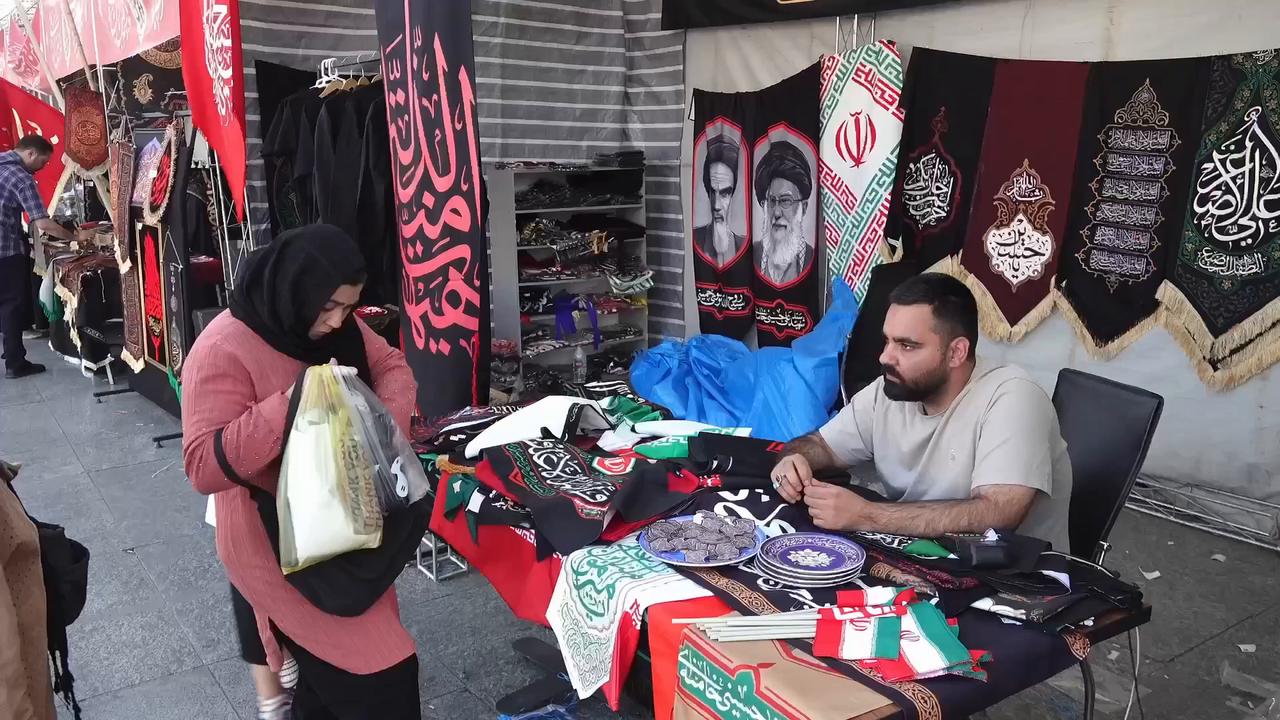 Video thumbnail for Iran: Tehran prepares for Muharram commemorations.