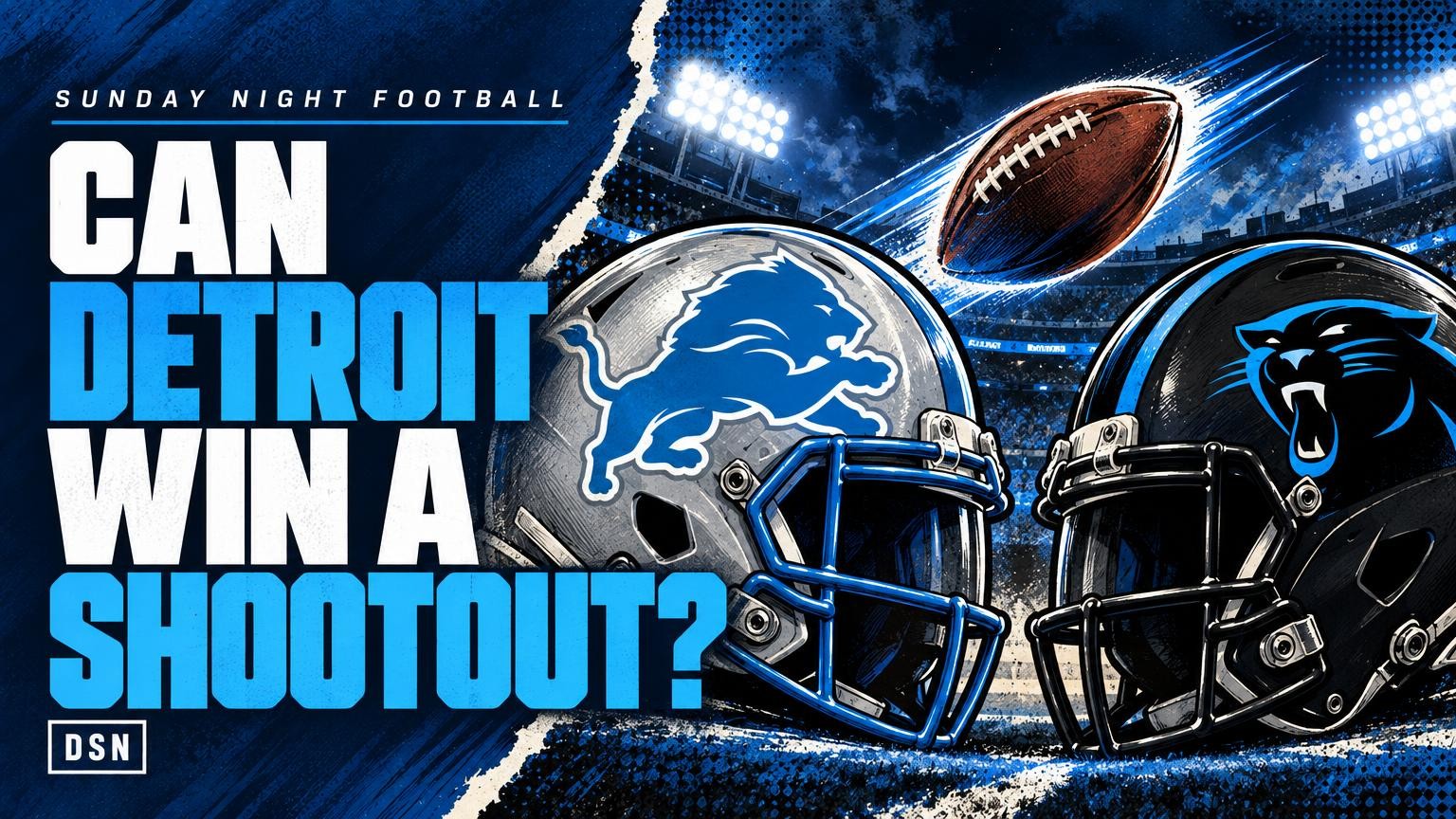 Video thumbnail for The Lions can win in Carolina, but this one looks like a shootout