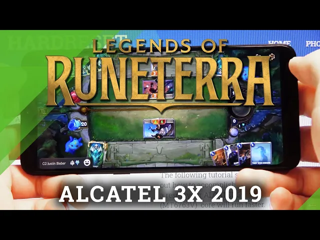 Video thumbnail for Alcatel 3X 2019 Legends of Runeterra Gameplay