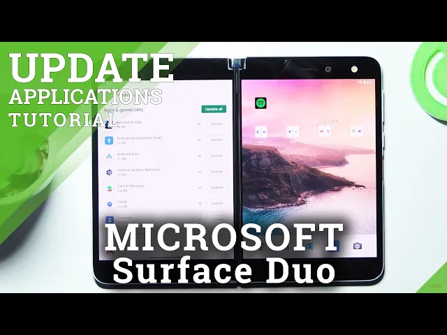Video thumbnail for How to Update Apps on MICROSOFT Surface Duo - Update Apps via Play Store