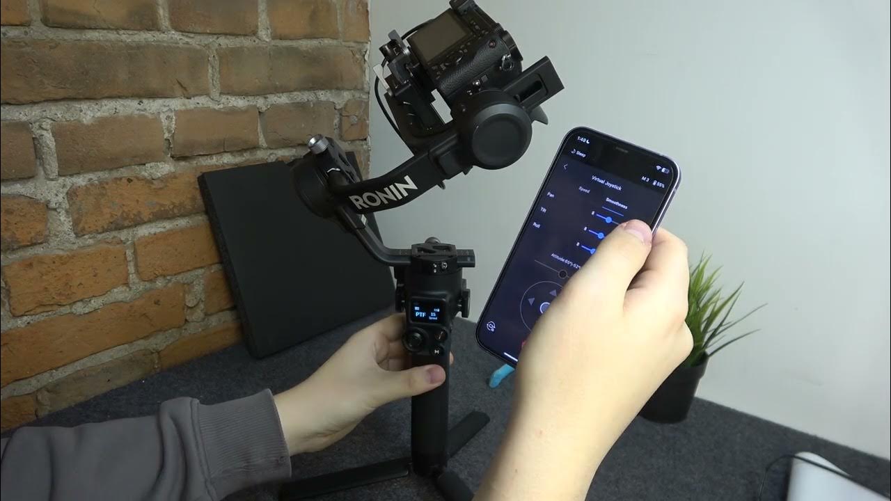 Video thumbnail for How to Use the Virtual Joystick in DJI RSC 2 Gimbal