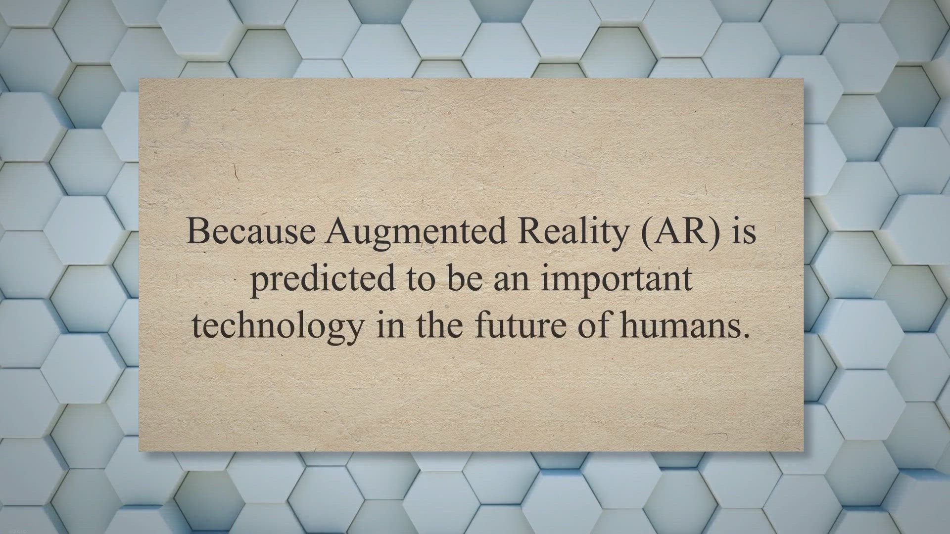Video thumbnail for What is Augmented Reality – A Complete Guide