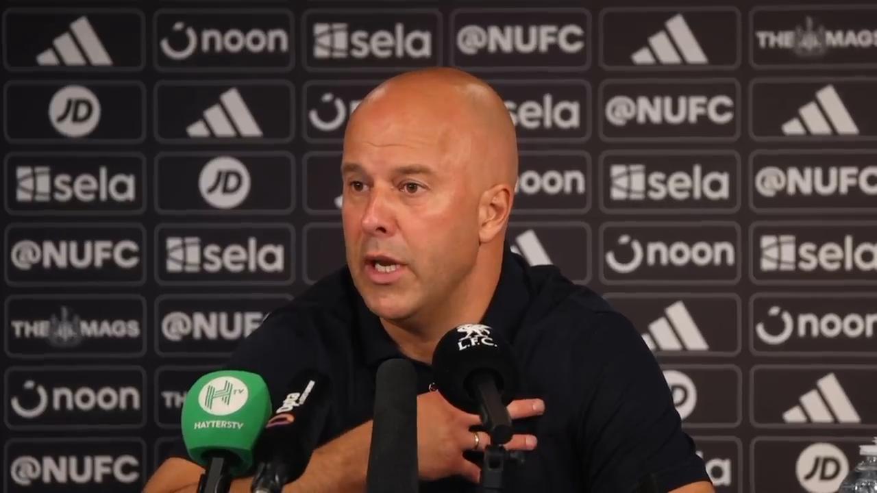 'Video thumbnail for "We were lucky" - Slot relieved to win after late goal at Newcastle'