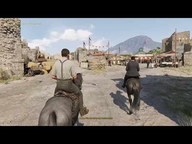 Video thumbnail for Mafia: The Old Country - Chapter 2 Palio: Ride with Luca Trapani To the Palio | Spur Your Horse!