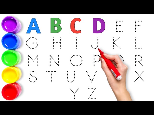 Video thumbnail for Learn A to Z ABCD | Abc Song For Children | A For Apple B For Ball | हिंदी वर्णमाला