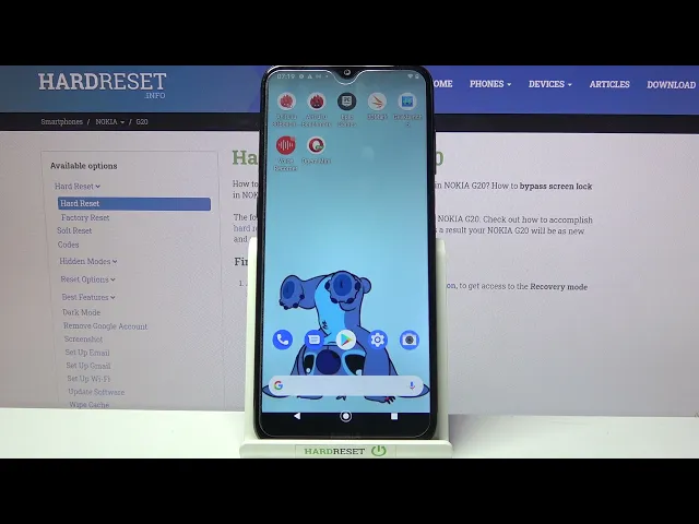 Video thumbnail for How to Turn On/Off High Contrast Text on Nokia G20 – Display Settings