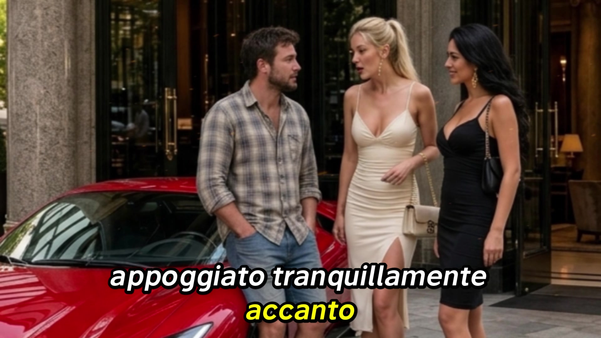 Video thumbnail for UMILIARONO UN UOMO VESTITO CON ABITI VECCHI ACCANTO A UNA SUPERCAR ROSSA… MA SCOPRIRONO TROPPO TARDI CHI ERA DAVVERO!