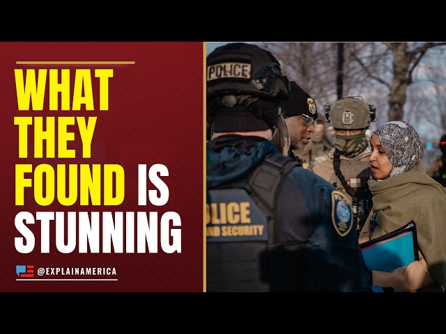 Video thumbnail for BREAKING 10 MINUTES AGO - Feds Raid Ilhan Omar's Home