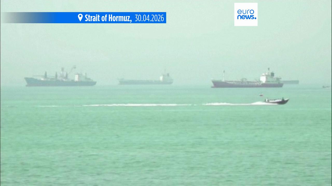 Video thumbnail for US seeks 'maritime freedom' coalition to restart Strait of Hormuz shipping