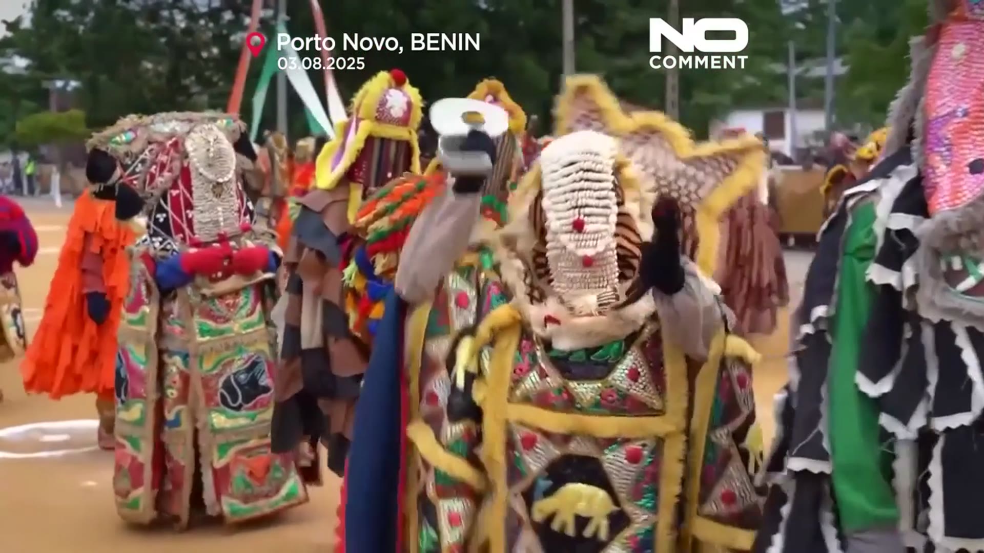 'Video thumbnail for WATCH: Benin celebrates cultural heritage at Mask Festival'