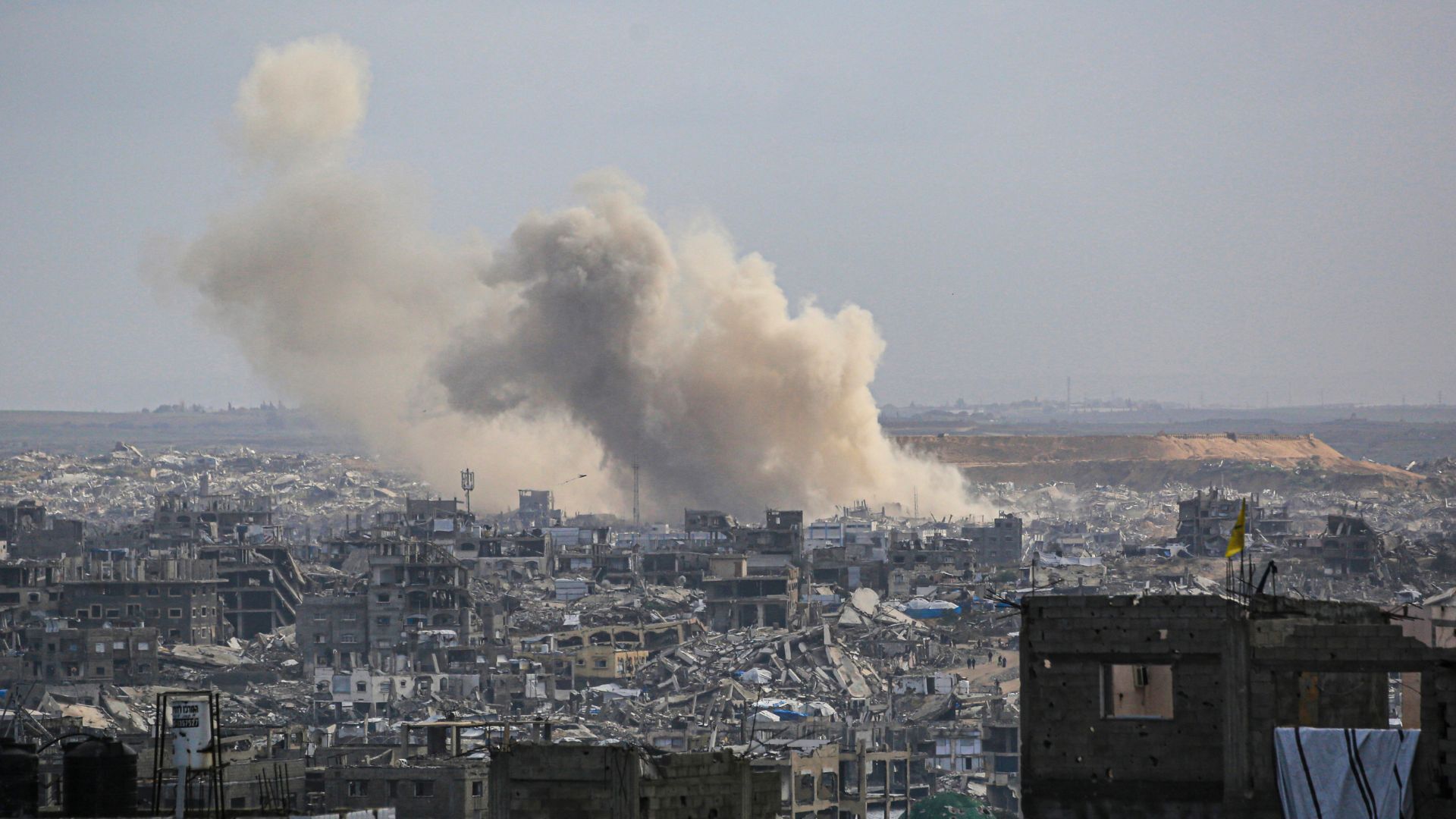 Video thumbnail for Israeli forces carried out strikes across Gaza Strip despite ‘ceasefire’