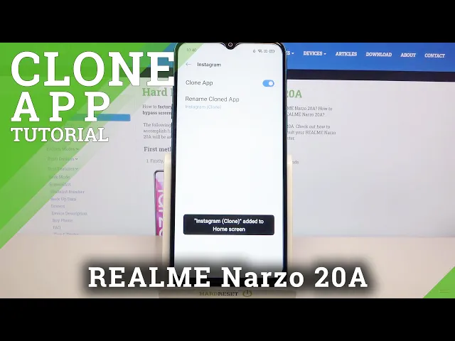 Video thumbnail for How to Clone Apps in REALME Narzo 20A – Dual Apps