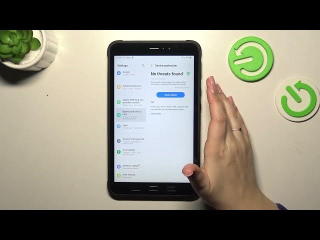 Video thumbnail for How to Enable Virus Scanning on SAMSUNG Galaxy Tab Active 3?