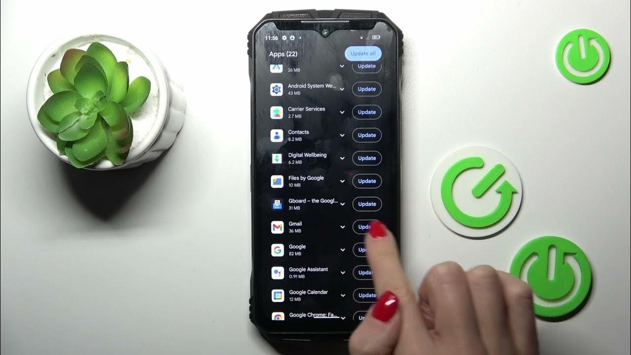 Video thumbnail for How to Update Apps on DOOGEE V30