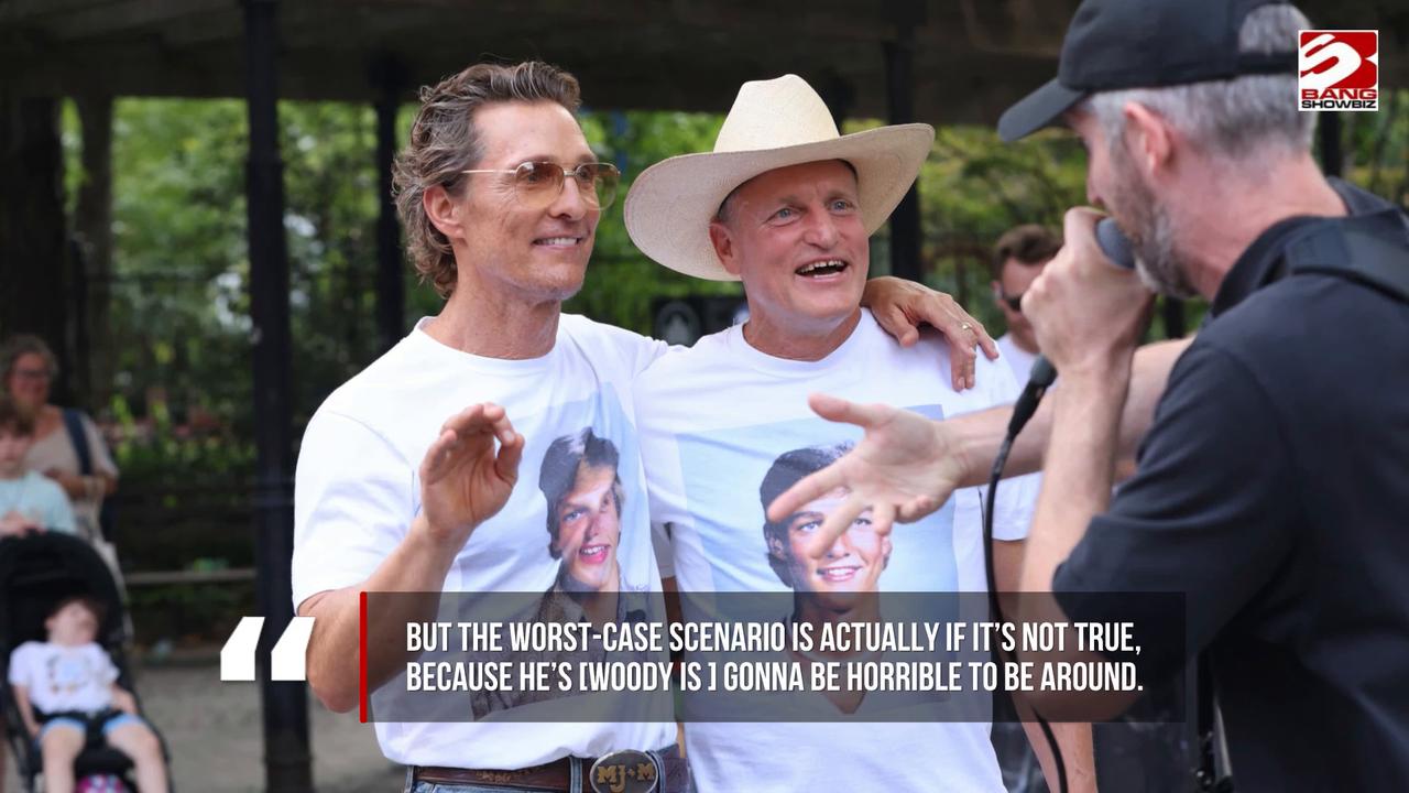 Video thumbnail for Matthew McConaughey refuses to take DNA test to put to rest long-running rumours.