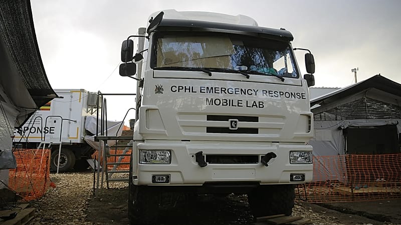 Video thumbnail for Mobile labs speed up Ebola testing in eastern DR Congo