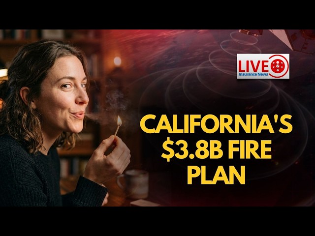 Video thumbnail for California's $3.8B Wildfire Fix — And What It Means for Your Home Insurance | Live Insurance News