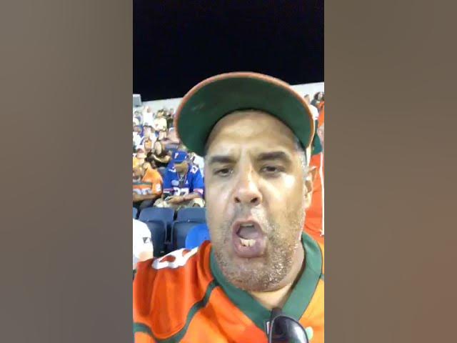 Video thumbnail for 8/24/2019 at Camping World Stadium Orlando (13-7 #CANES) at Halftime