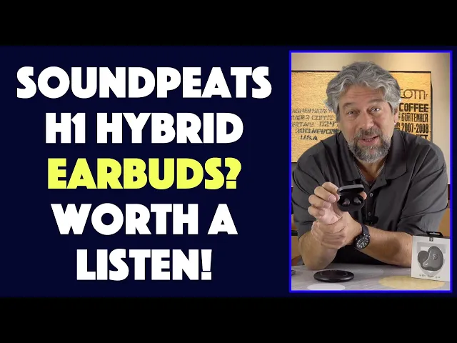 Video thumbnail for Soundpeats H1 Hybrid TWS Earbuds - REVIEW