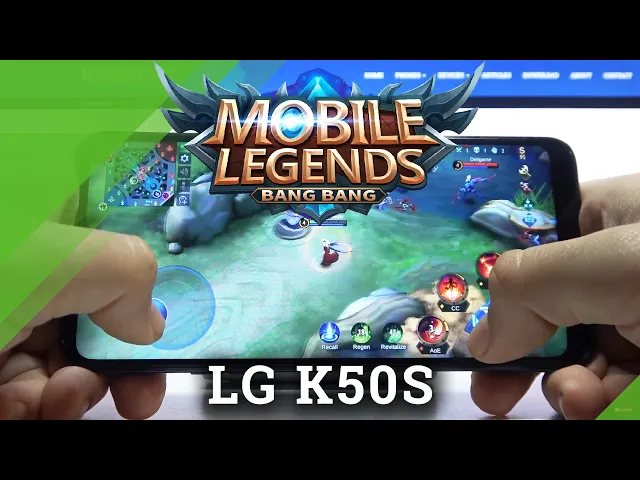 Video thumbnail for Gaming Quality Checkup of LG K50S - Mobile Legends Gameplay