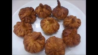'Video thumbnail for Fried modak recipe / Making modak at home /मोदक रेसिपी'