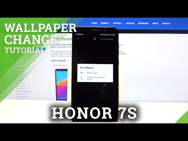 Video thumbnail for How to Download Galaxy Wallpaper in Honor 7S?