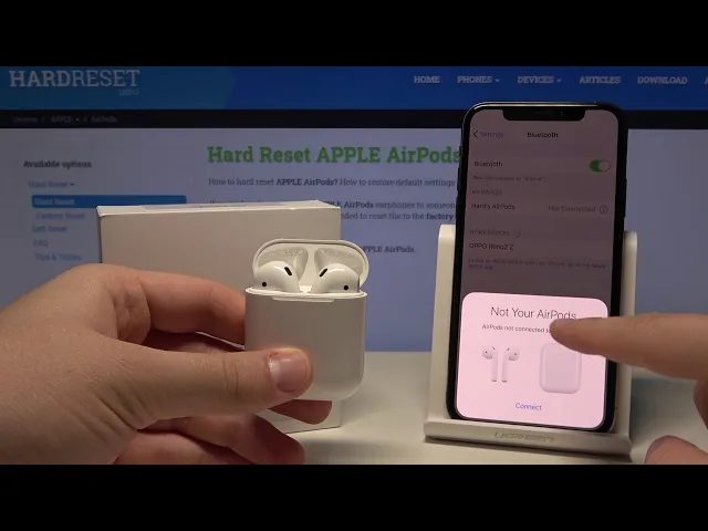 Video thumbnail for How to Pair AirPods 2 with iPhone - Connect APPLE Devices