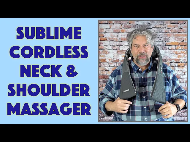 Video thumbnail for AllJoy Cordless Shoulder Neck Massager -- REVIEW