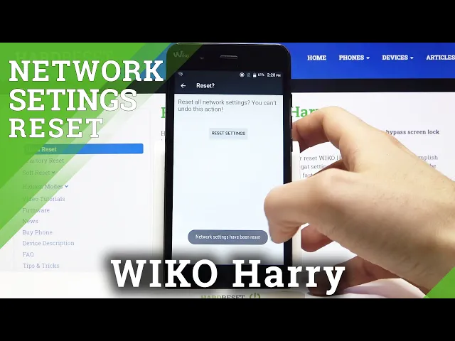 Video thumbnail for Network Settings on WIKO Harry – Reset Network