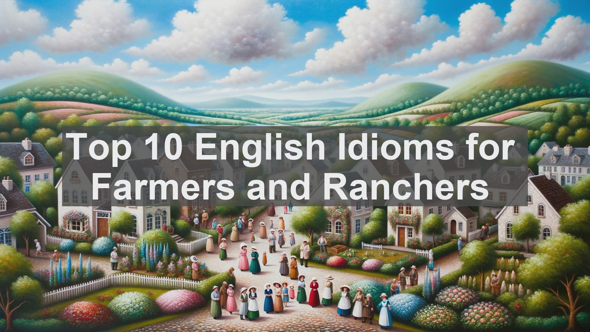 'Video thumbnail for Top 10 English Idioms for Farmers and Ranchers'