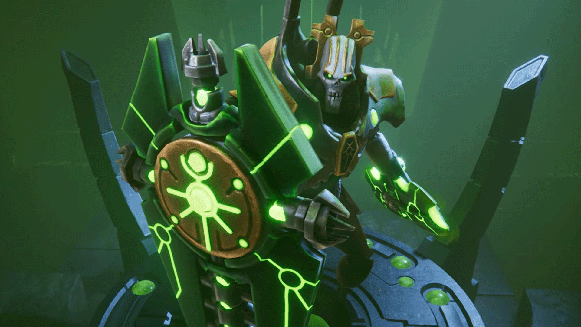 Video thumbnail for Warhammer 40,000 Mechanicus 2 - Official Videx & Obasis Leader Deep Dive Trailer