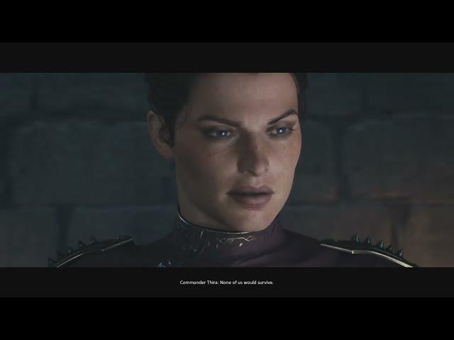 Video thumbnail for DOOM: The Dark Ages - Chapter 8 Thira Talks To Doom Slayer (Nod) Ahzrak's Kreed Maykr Offer Cutscene