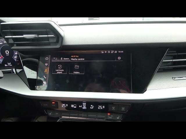 Video thumbnail for How to Change Radio Source in Audi A3 8Y Sportback ( 2020 - now ) - Enable AUX or Bluetooth