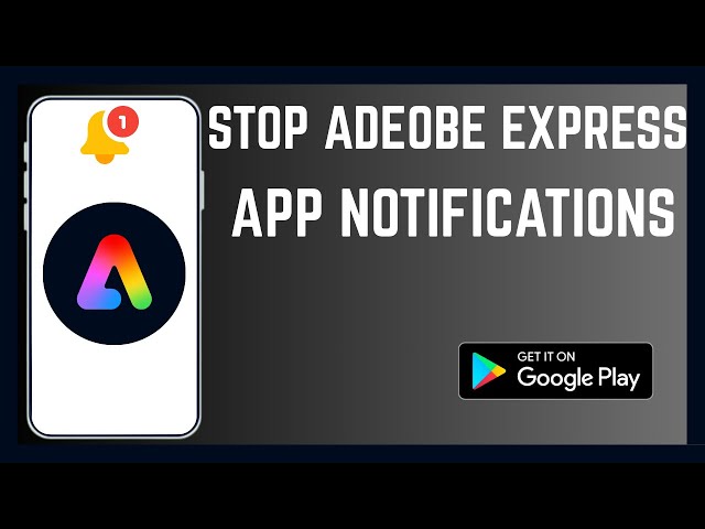 Video thumbnail for How To Stop Adobe Express App Pop Up Notifications