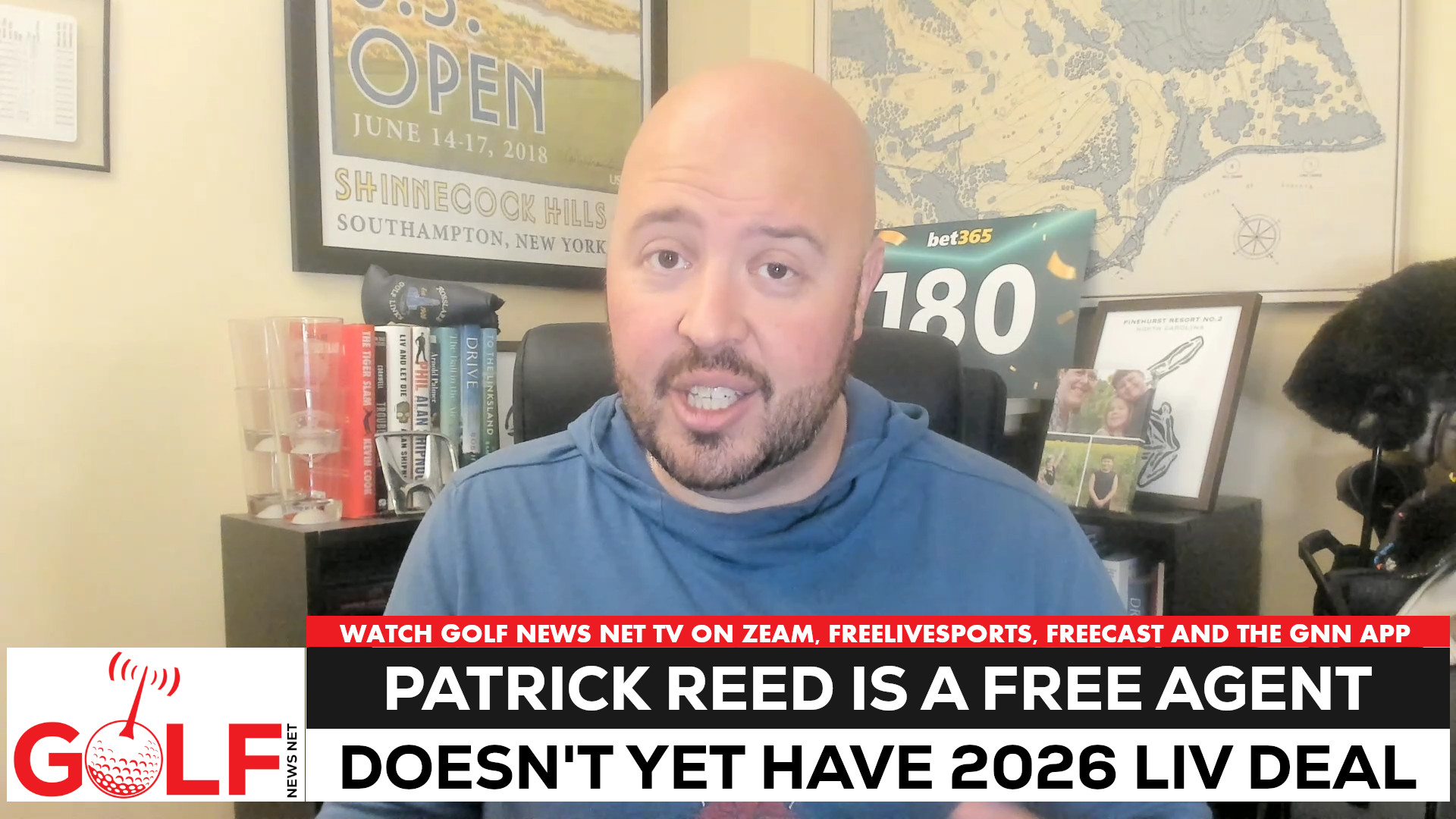 Video thumbnail for Patrick Reed is a free agent, has no 2026 LIV Golf deal yet