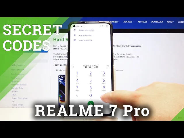 Video thumbnail for Secret Codes for REALME 7 Pro – IMEI Number / Testing Mode / Calendar Storage