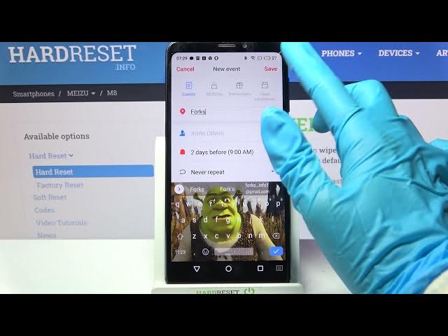 Video thumbnail for How to Add Event to Calendar in MEIZU M8 – Set Up Reminder