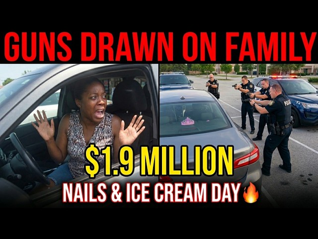 Video thumbnail for Mom Takes Her Kids for Nails & Ice Cream...Cops Pull Guns on Them (Bodycam)