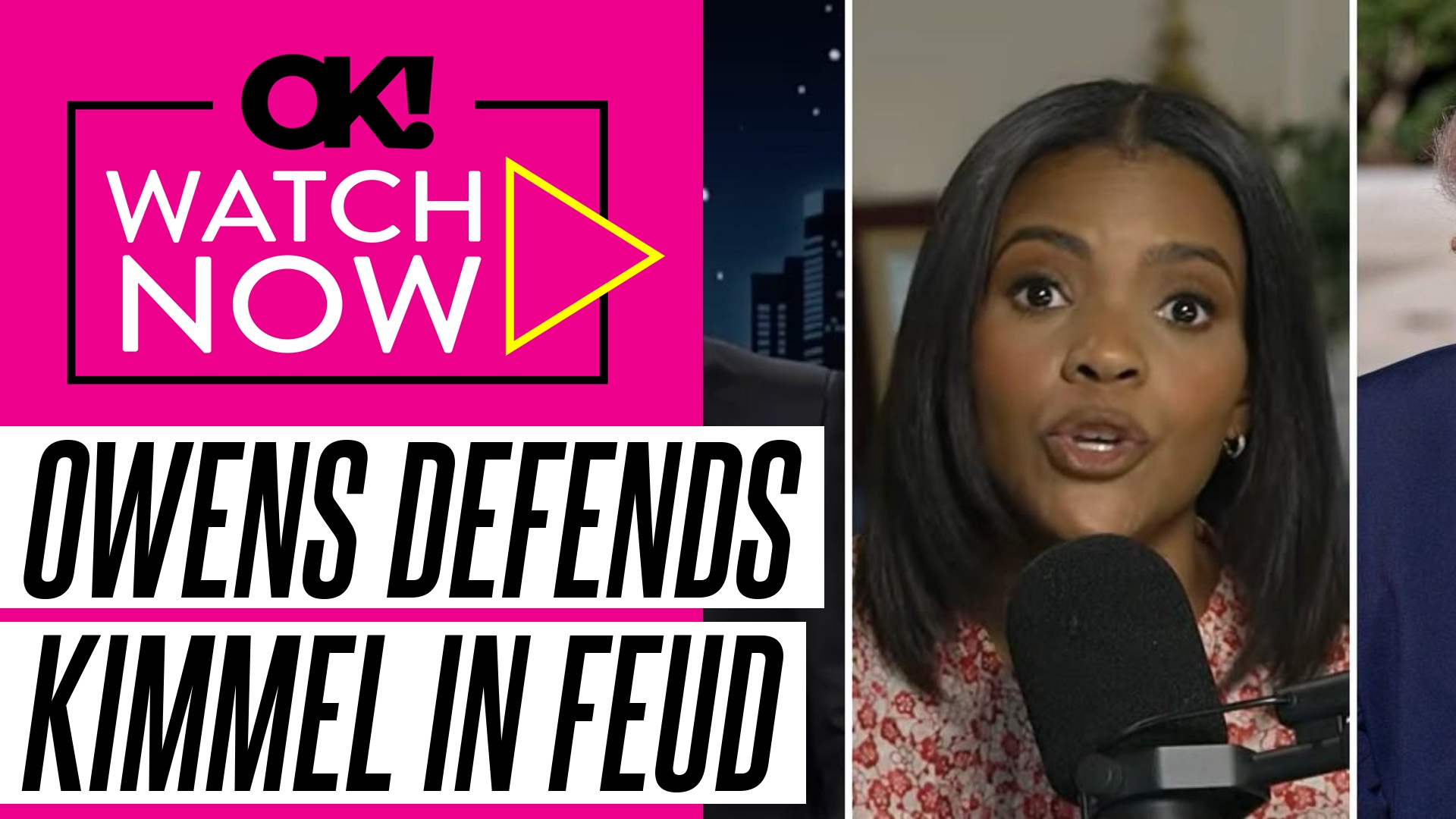 Video thumbnail for Candace Owens Defends Jimmy Kimmel After Feud With Donald Trump