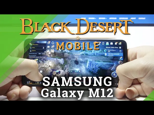 Video thumbnail for Black Desert Gameplay on Samsung Galaxy M12 - Gaming Quality Checkup
