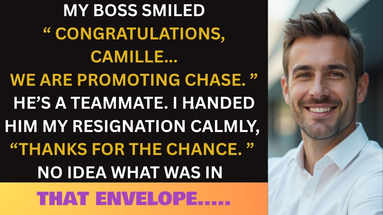 'Video thumbnail for My Boss Promoted My Toxic Coworker Instead of Me. Then, He Reached the Last Line of My Resignation…'