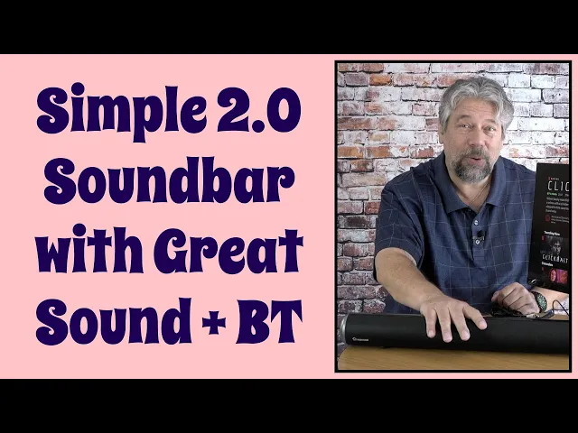 Video thumbnail for WOHOME S89 28-Inch 2 0 Soundbar -- DEMO & REVIEW