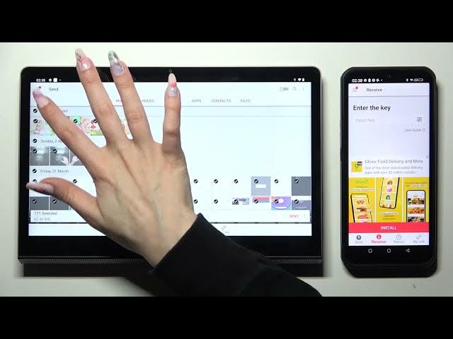 Video thumbnail for How to Transfer files from LENOVO Yoga Tab 11 to an Android Device - Use Send Anywhere