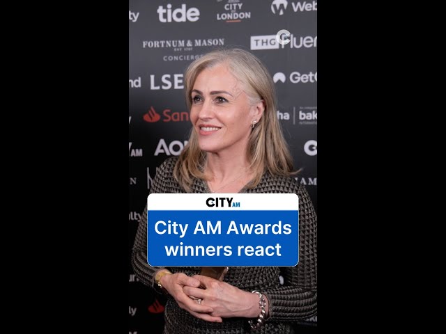Video thumbnail for The atmosphere was electric at the Guildhall for the City AM Awards 2026.
