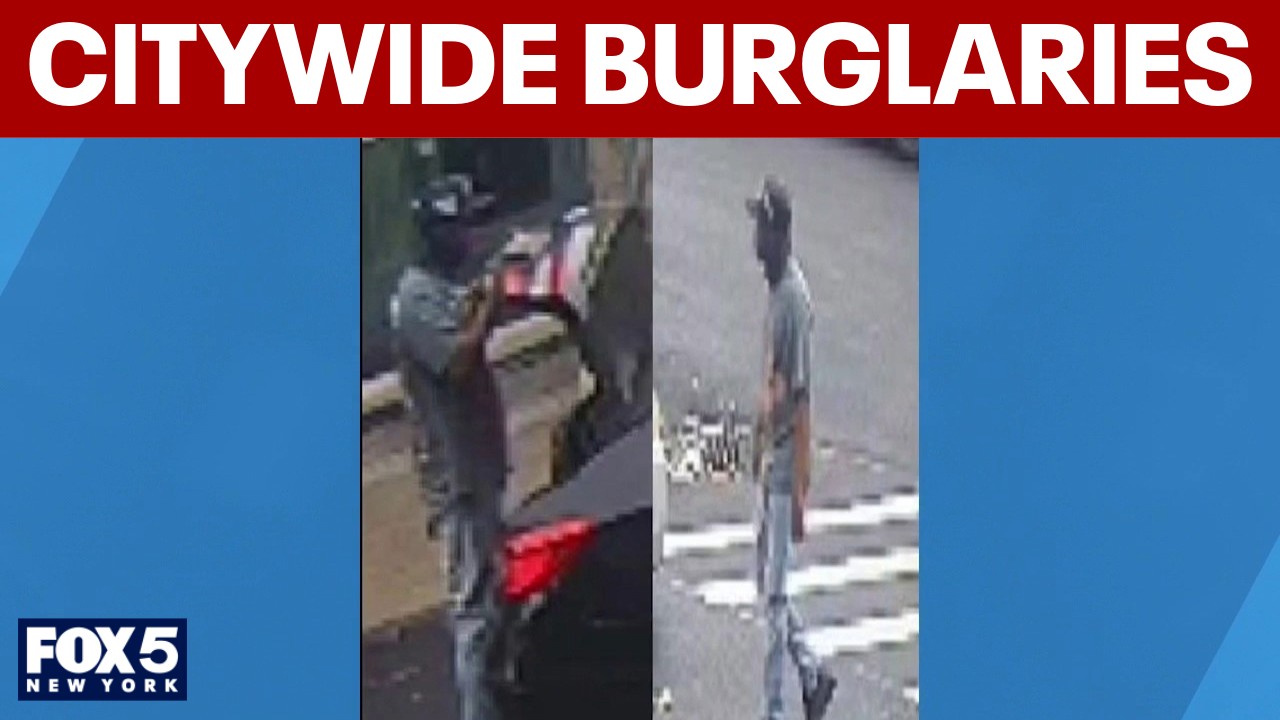 Video thumbnail for 2 wanted in NYC construction tool burglaries, NYPD says
